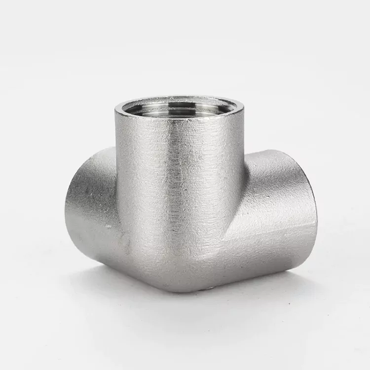BSP vlekvrye staal 3D T-pyppassing