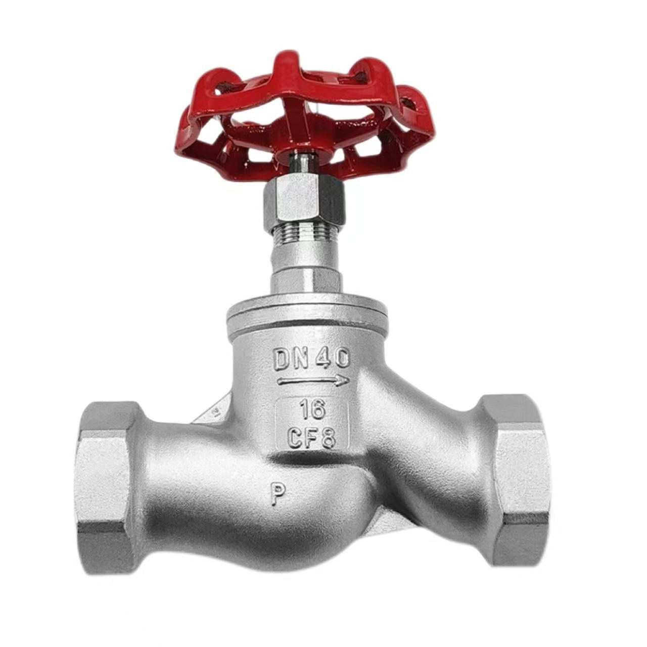 S Tipe Threaded Hoek Patroon Globe Valve
